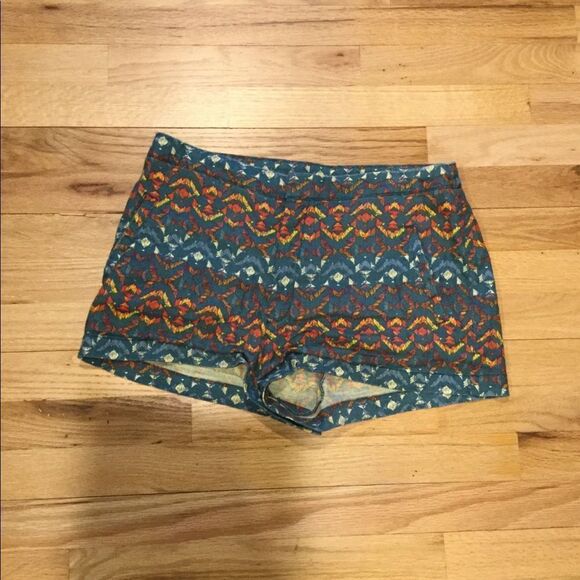 Free people Aztec printed high waist shorts - Picture 1 of 6